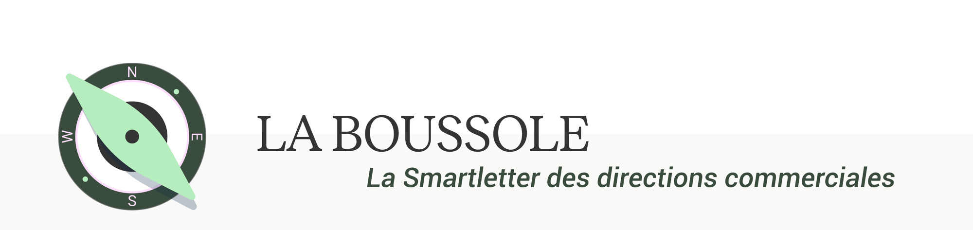 Bannière La Boussole - La Smartletter des directions commerciales